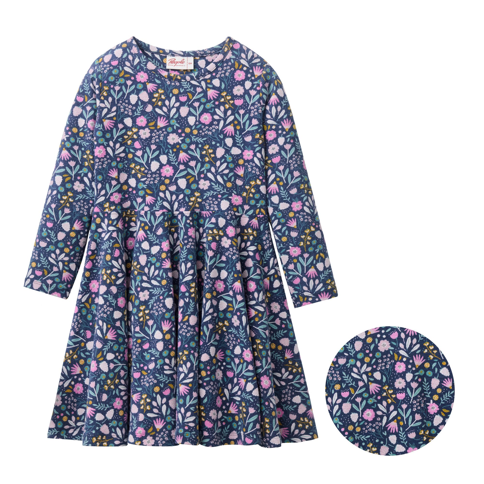 People Wear Organic Skaterkleid mit Motiv aus Bio-Baumwolle