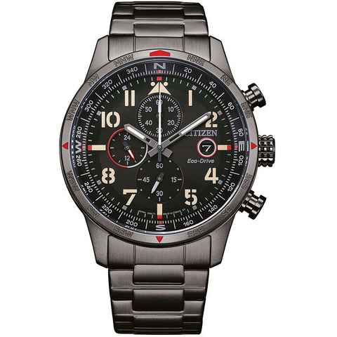 Citizen Chronograph CA0797-84E, Armbanduhr, Herrenuhr, Solar, Stoppfunktion