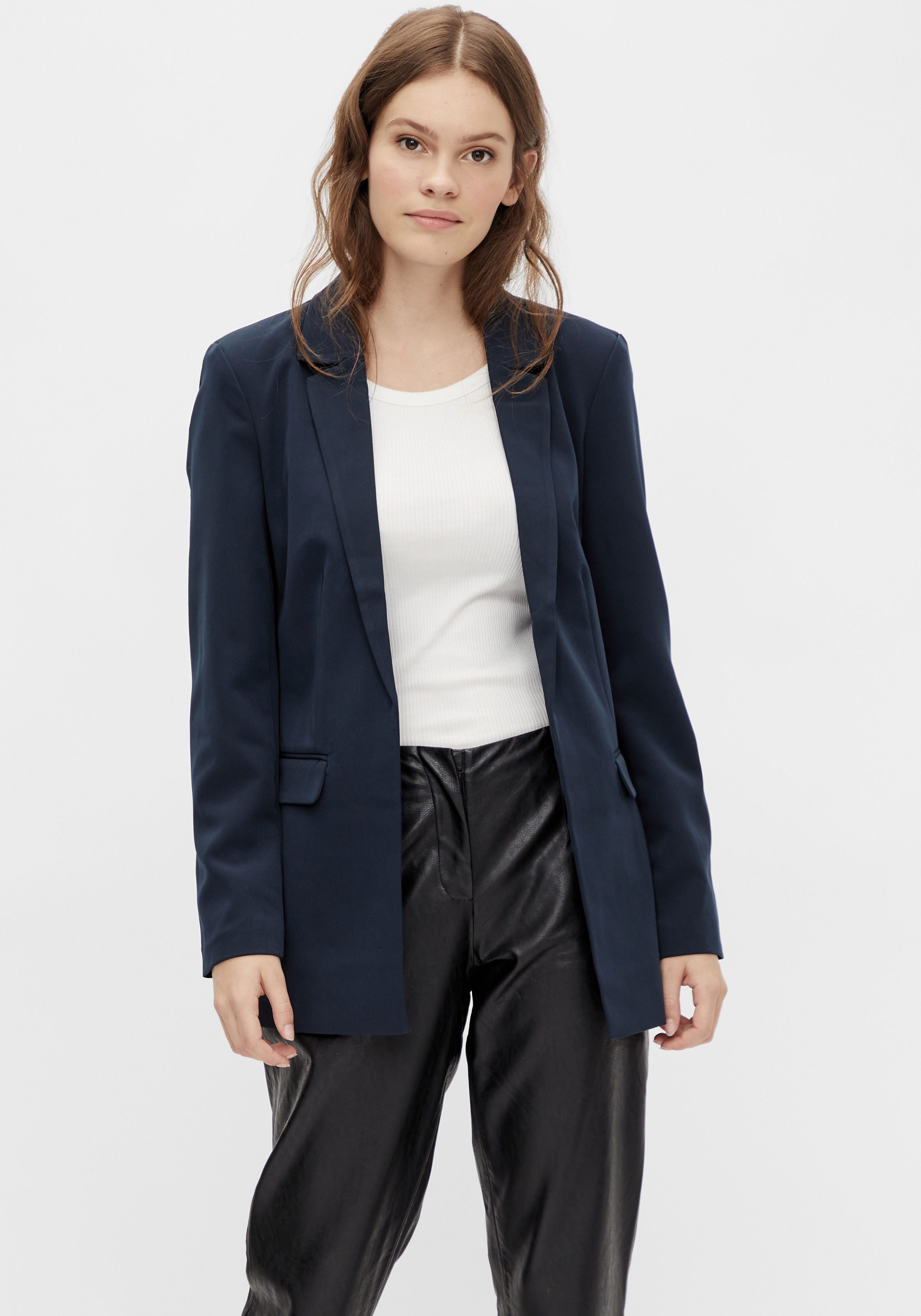 pieces Longblazer PCBOSELLA LS LOOSE BLAZER NOOS in leichter Oversize Form