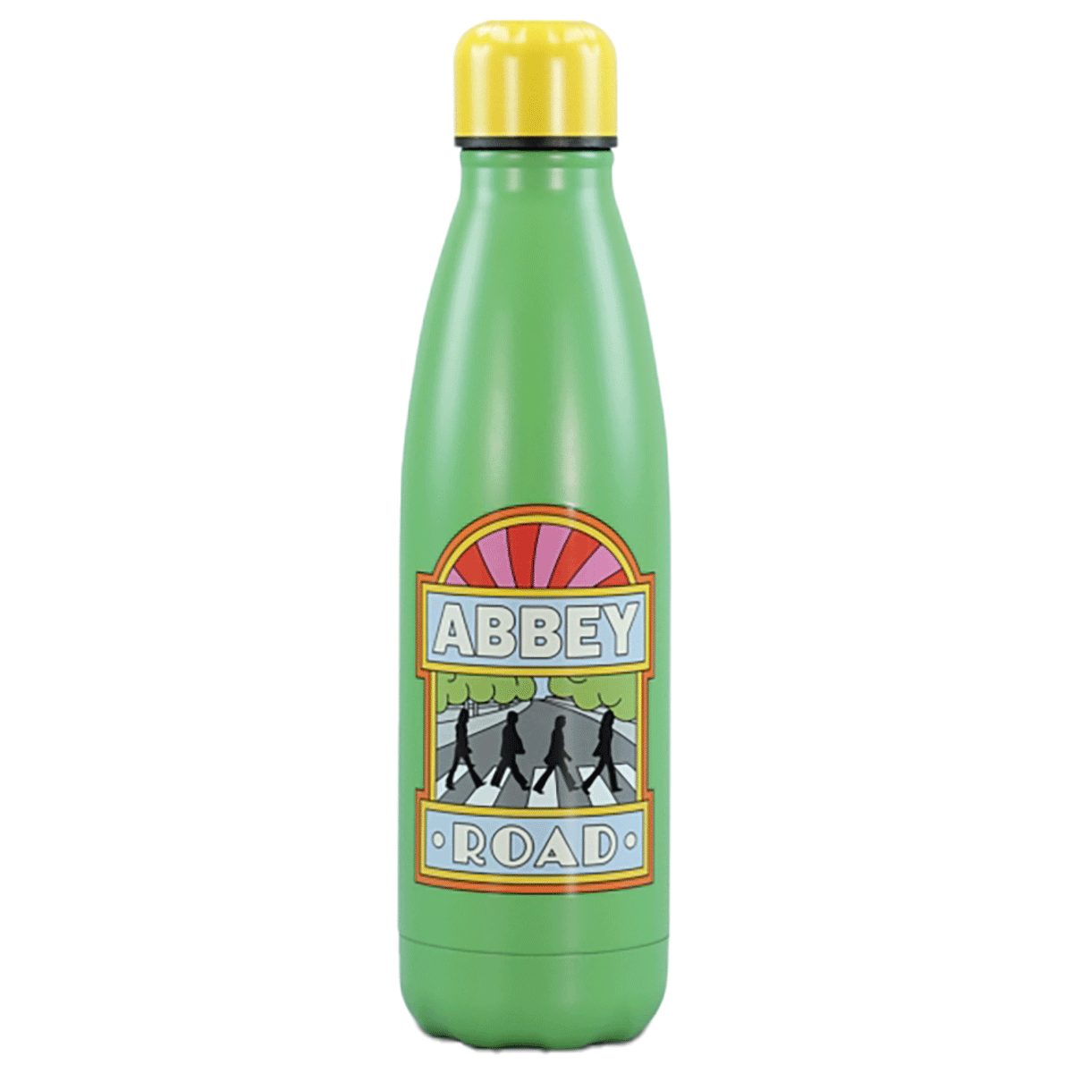 Musik-CD The Beatles (Abbey Road). Trinkflasche.