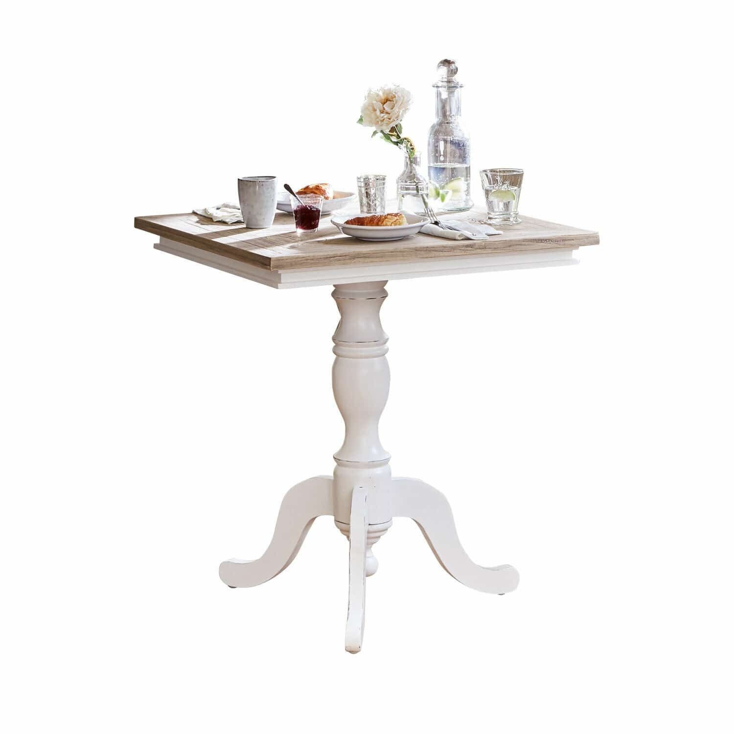 Mirabeau Esstisch Tisch Kingston weiß/braun