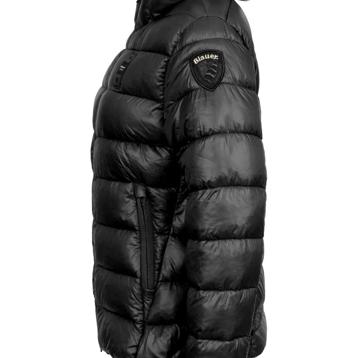 Blauer Steppjacke Caroll Damen (1-St) Winterjacke, Übergangsjacke, Windjacke, Outdoorjacke, Mantel – Bild 3 von 5