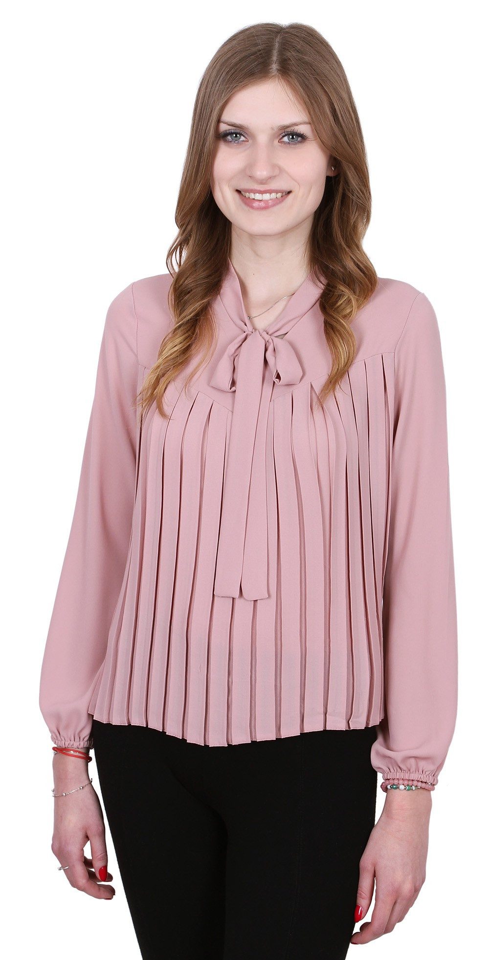 Sarcia.eu Blusentop John Zack elegante Schleifenbluse, günstig online kaufen