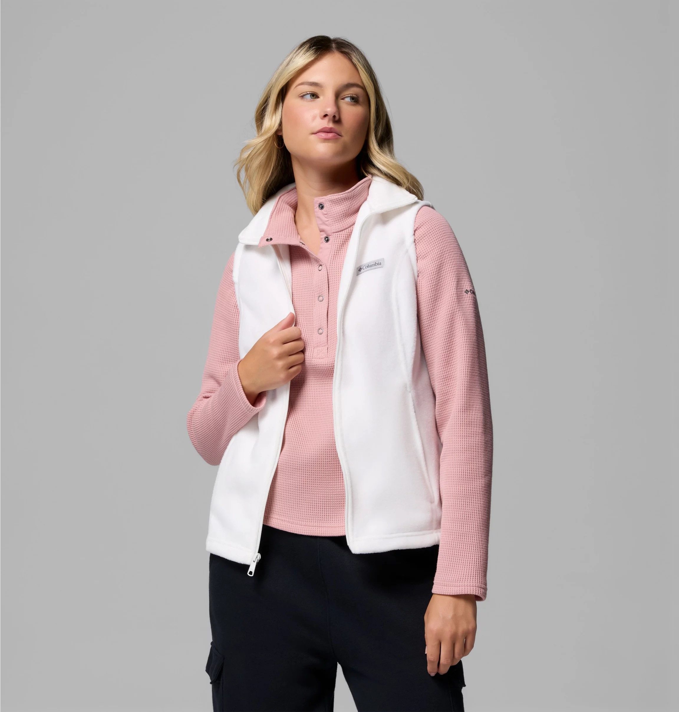 Columbia Fleeceweste Benton Springs Vest aus atmungsaktivem Material, schnell trocknend, sportlicher Stil