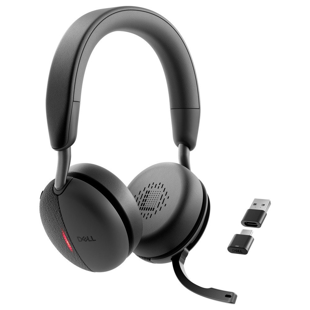 Dell Dell ANC-WL5024 On Ear Headset Bluetooth® Schwarz Mikrofon-Rauschunt Kopfhörer