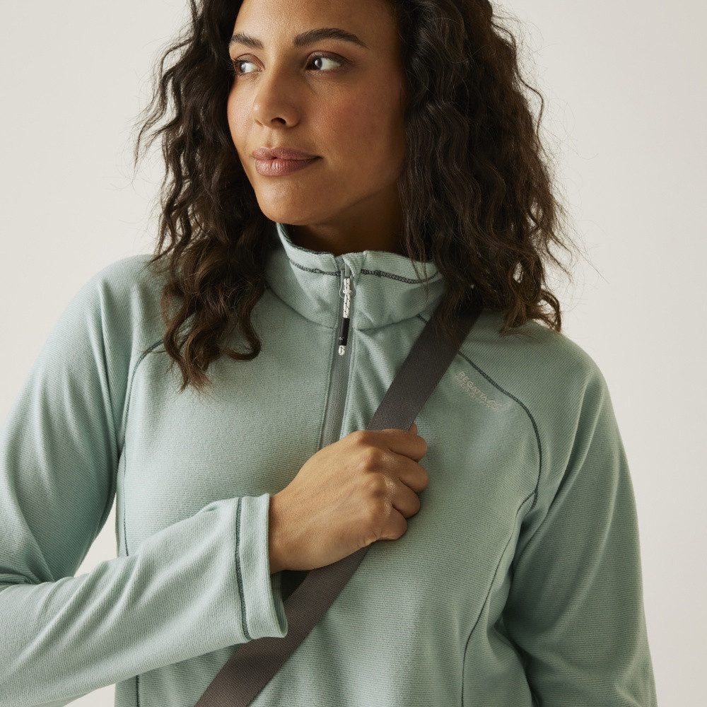 Regatta Langarmshirt Regatta Montes leichtes Fleece mit halblangem Reißverschluss für Damen