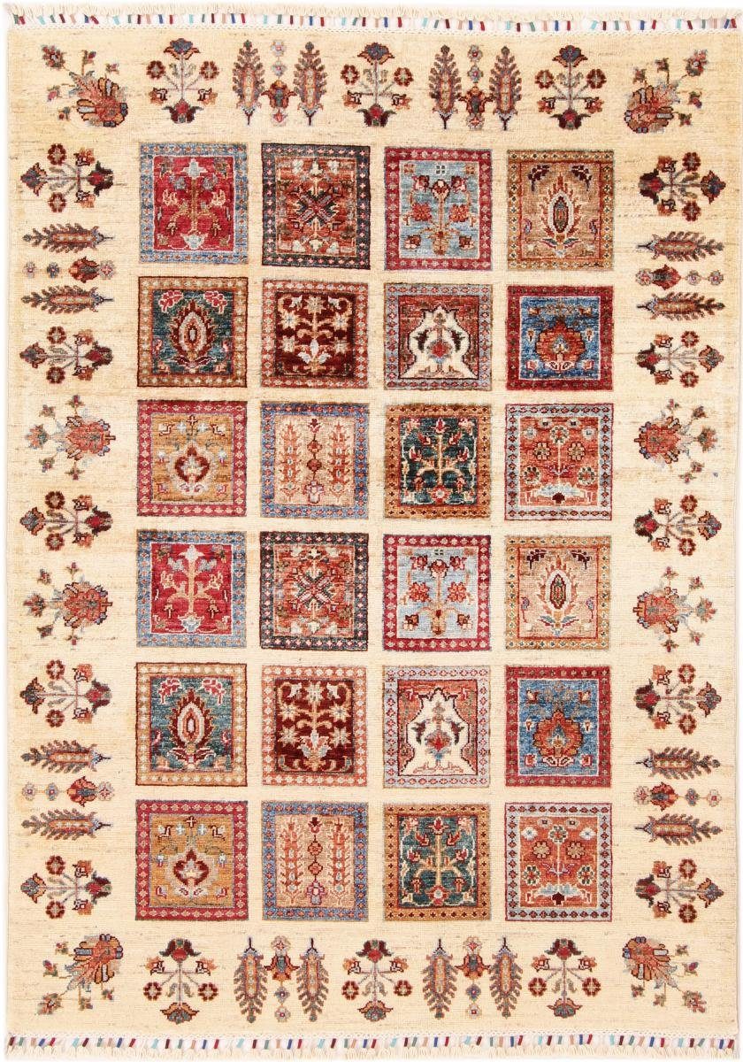 Orientteppich Arijana Bakhtiari 131x178 Handgeknüpfter Orientteppich, Nain Trading, rechteckig, Höhe: 5 mm