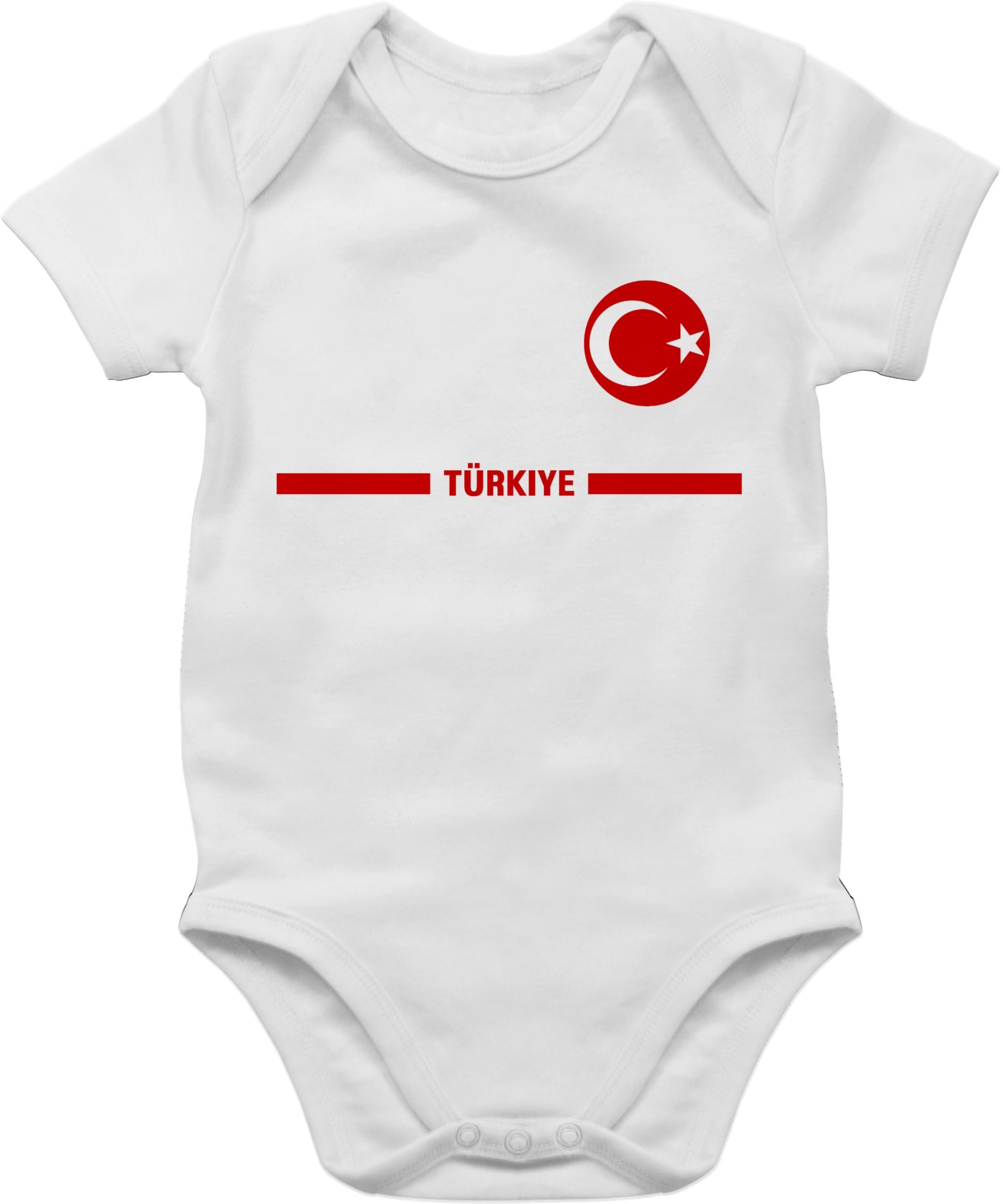 Shirtracer Shirtbody Türkei Trikot Wappen, Türkiye günstig online kaufen