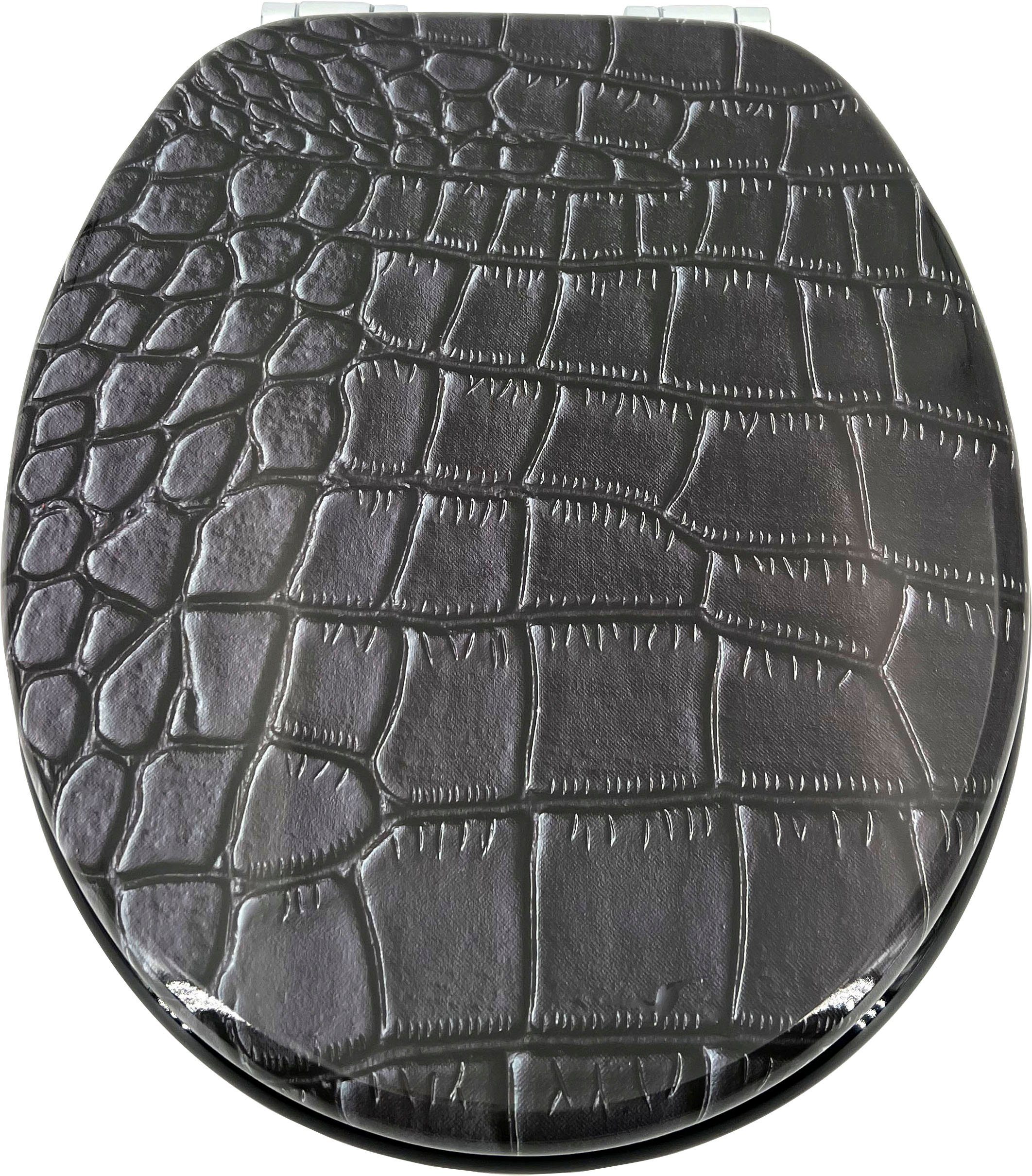 ADOB WC-Sitz Schuppen, Absenkautomatik, sehr stabil