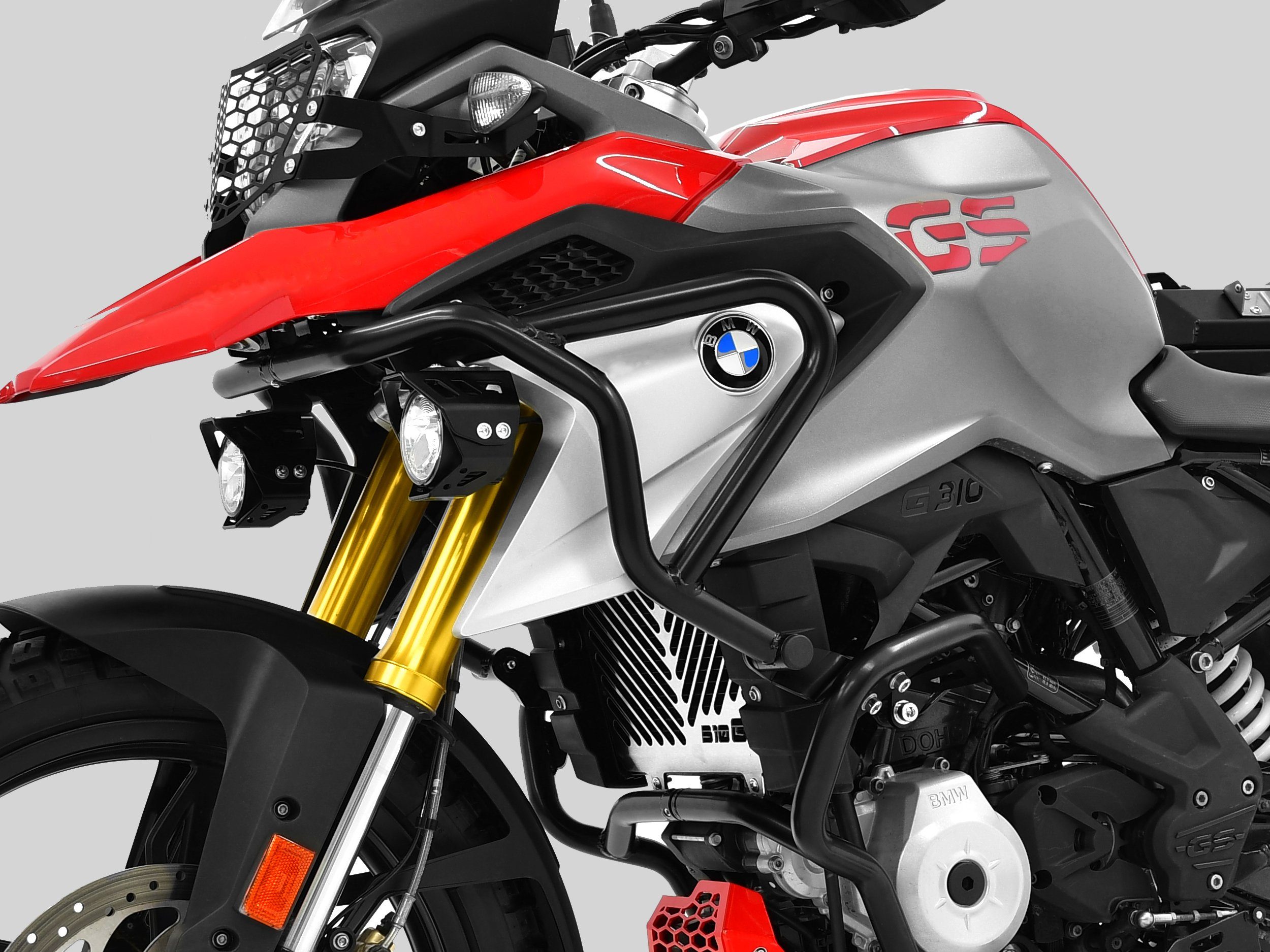 Motor-Schutzhülle Sturzbügel Verkleidung für BMW G 310 GS BJ 2013-23 schwarz