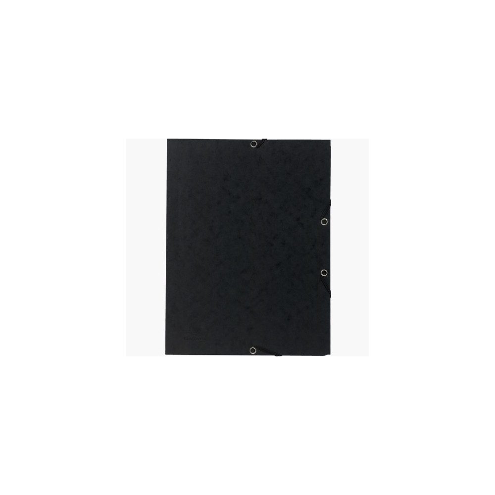 Schreibmappe Eckspanner DIN A4 - schwarz