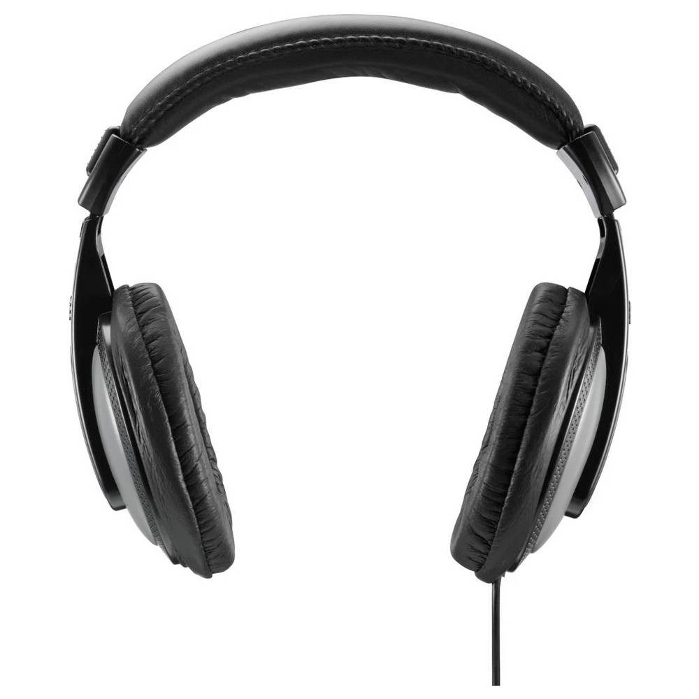 Hama Kopfhörer Shell II, langes Kabel (2m), Schwarz Over Ear Kopfhörer Kopfhörer