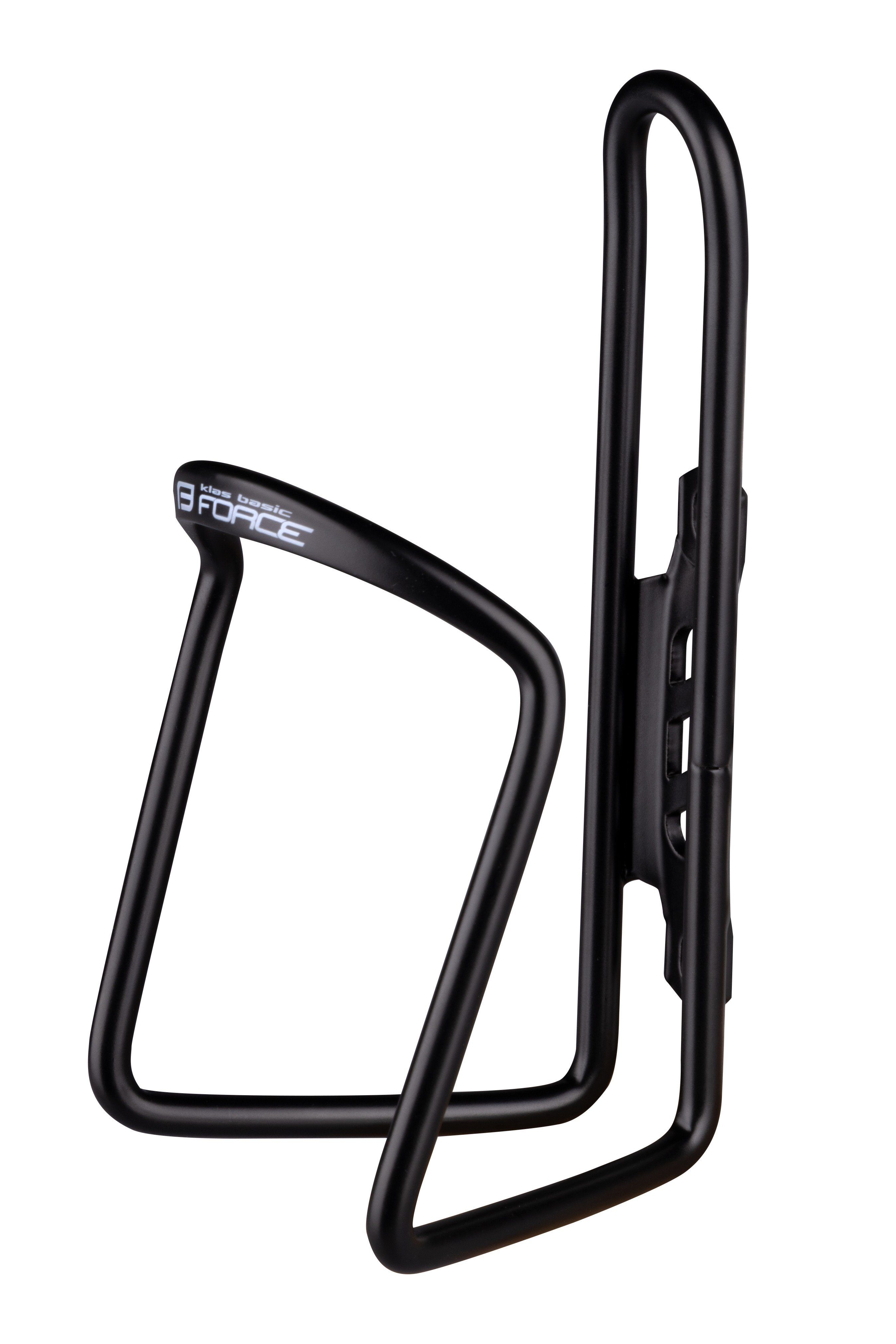 FORCE Fahrrad-Flaschenhalter Flaschenhalter FORCE KLAS Al BASIC schwarz