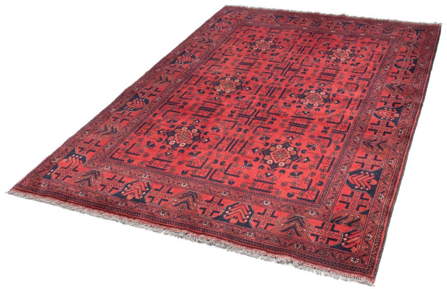 Wollteppich Khal Mohammadi Durchgemustert Rosso 190 x 130 cm, morgenland, rechteckig, Höhe: 7 mm, Handgeknüpft