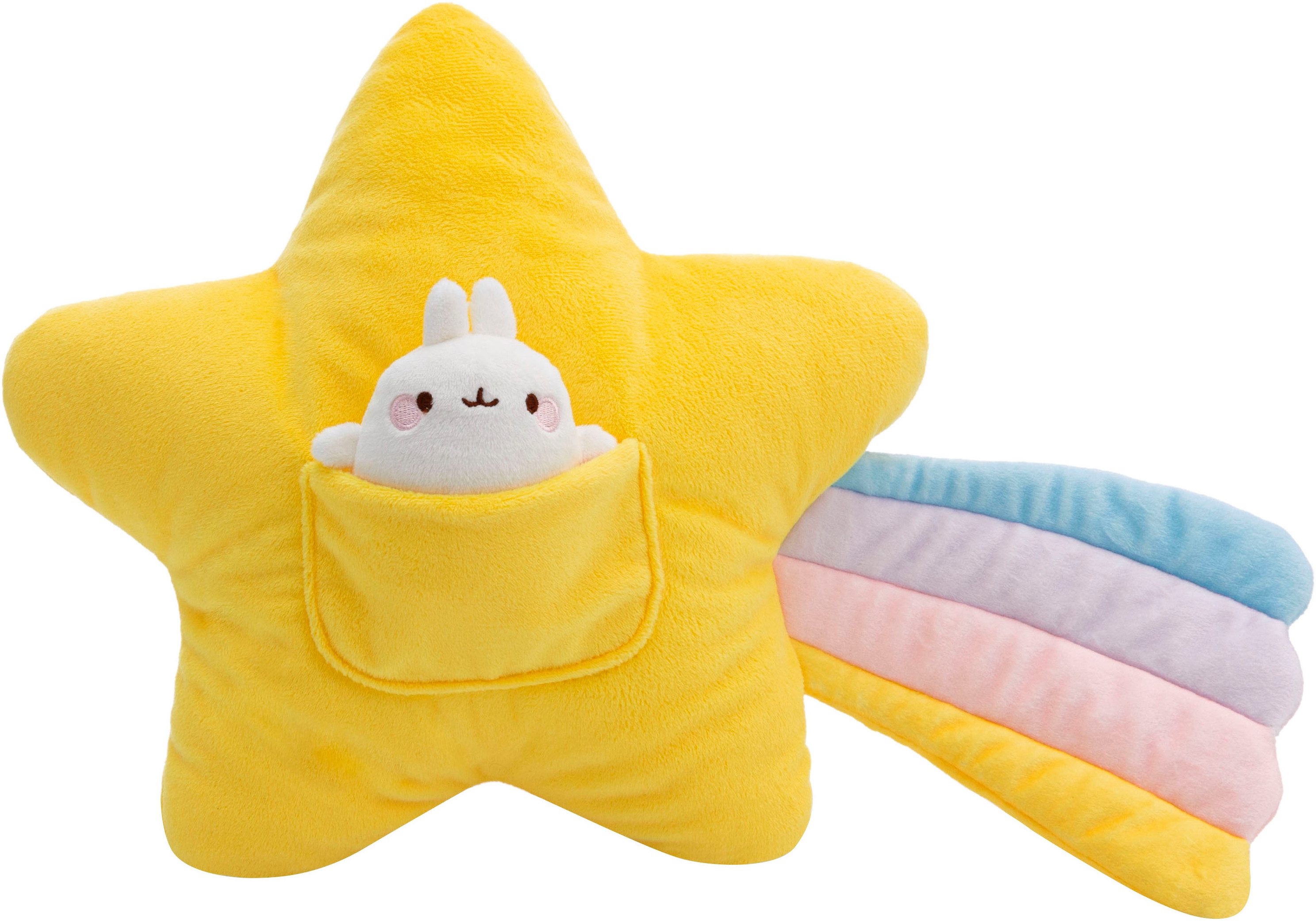 Nici Kuscheltier Molang, Kissen Molang Sternschnuppe 40x28 cm günstig online kaufen