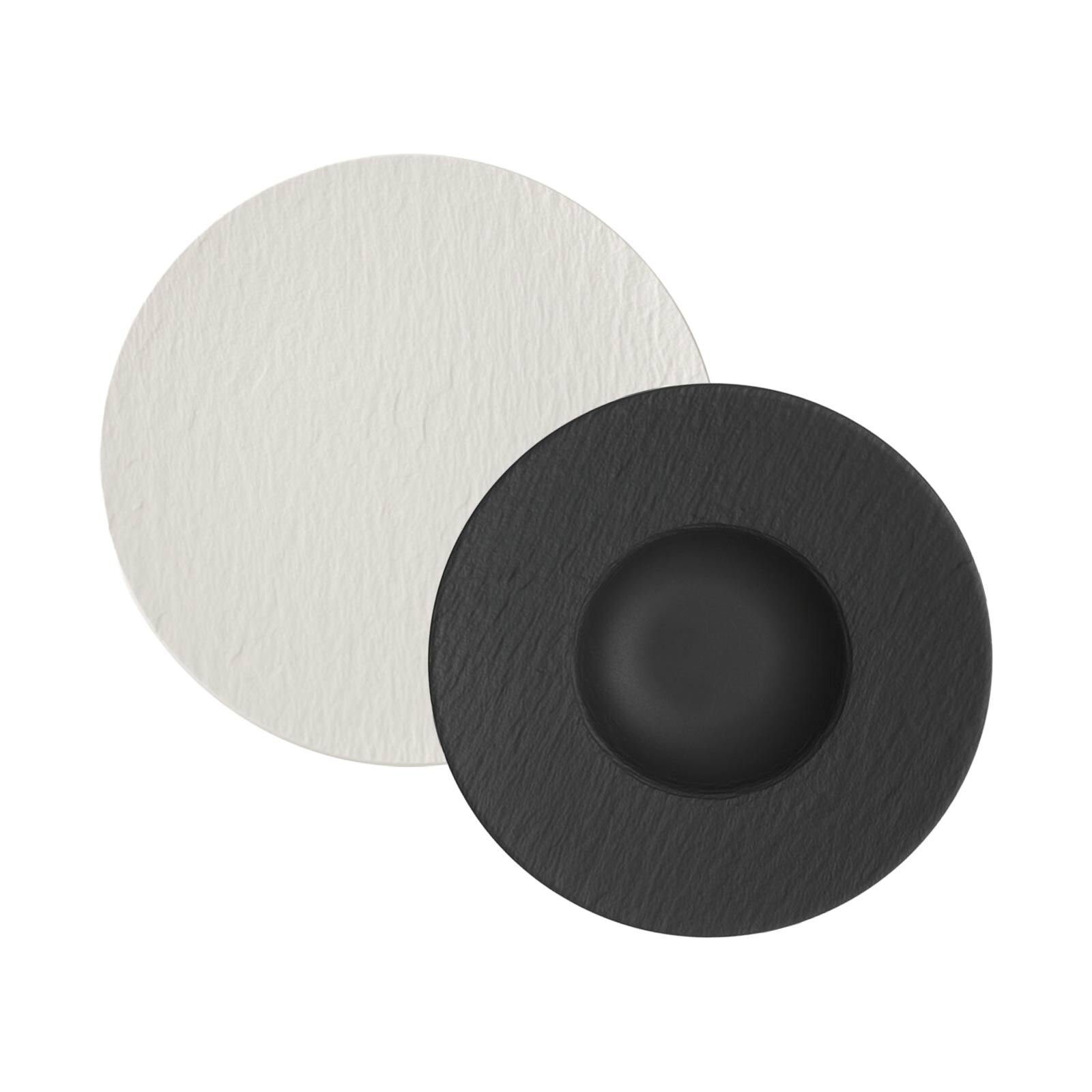 Villeroy & Boch Pastateller Manufacture Rock Pasta-Set, (4 St)