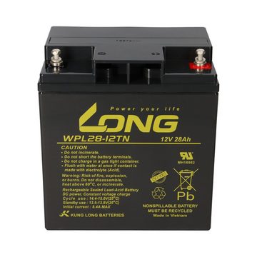 Kung Long Kung Long Akku 12V 28Ah Pb Batterie Bleigel WPL28-12TN Longlife Bleiakkus