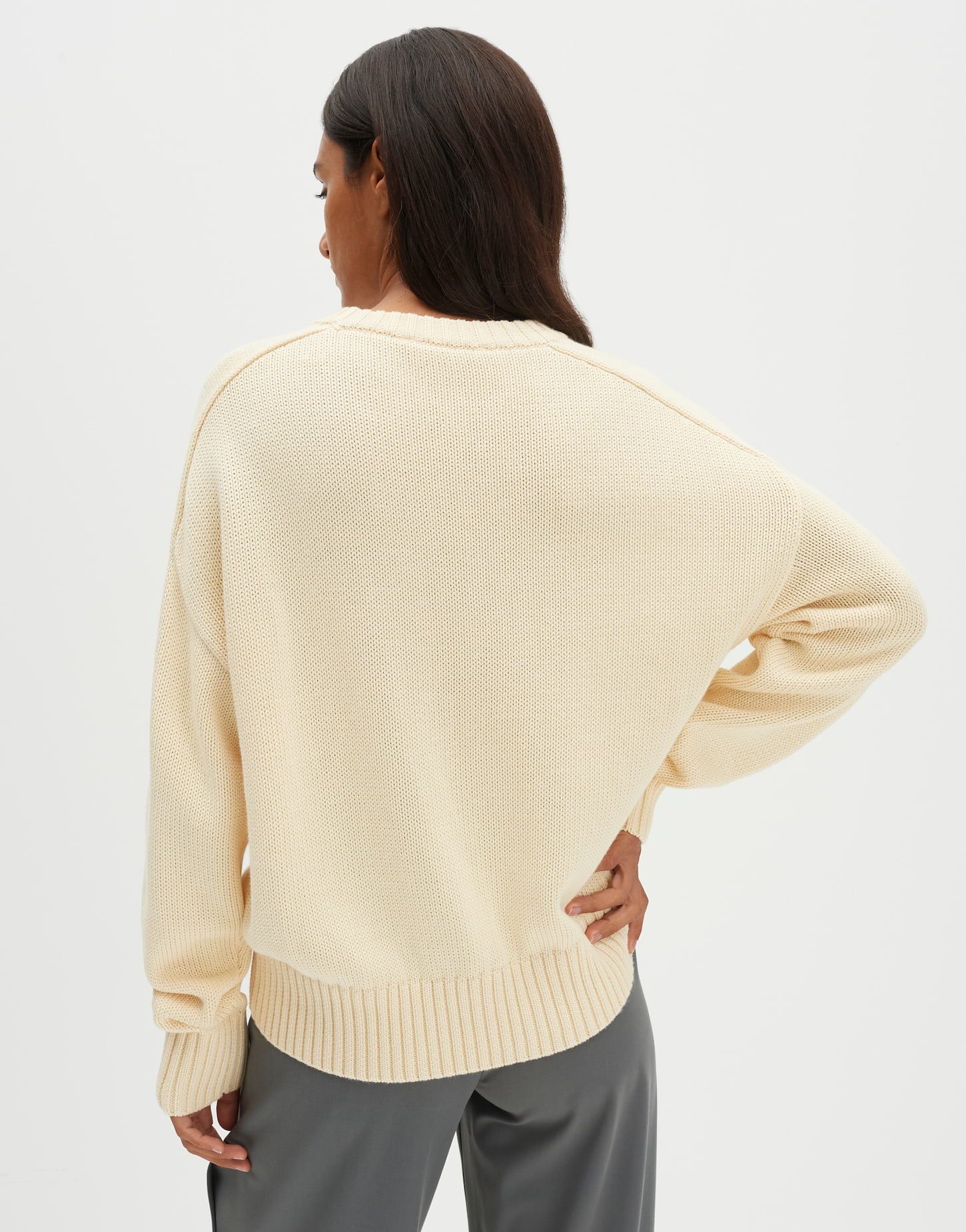 someday Strickpullover TIRUNA Regular aus reiner Baumwolle