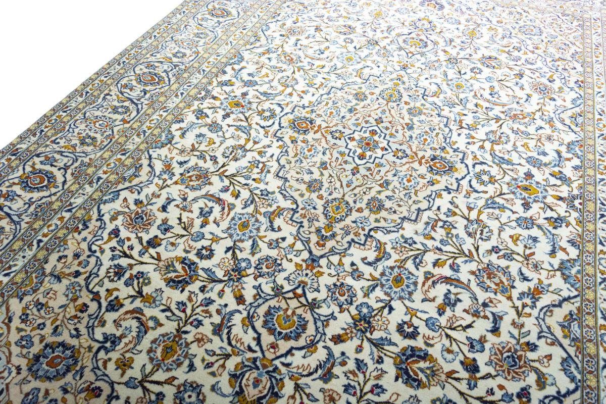 Orientteppich Keshan 243x362 Handgeknüpfter Orientteppich 12 / Höhe: rechteckig, mm Perserteppich, Trading, Nain