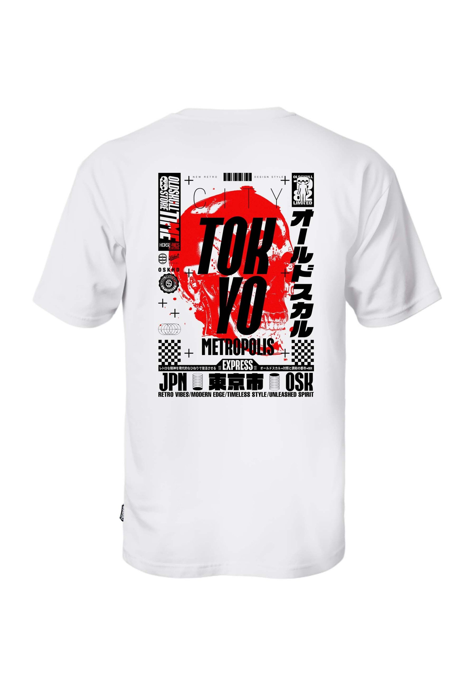 Oldskull T-Shirt ASIAN METROPOLIS SKULL GRAPHIC günstig online kaufen