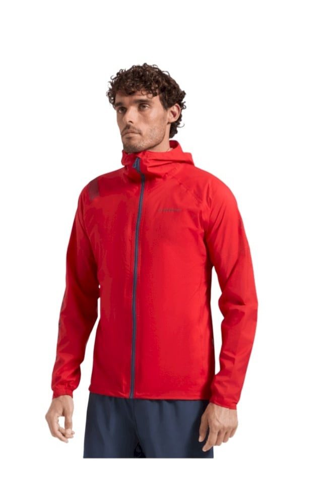 La Sportiva Laufjacke Pocketshell (Hardschell, wasserdicht) rot Herren