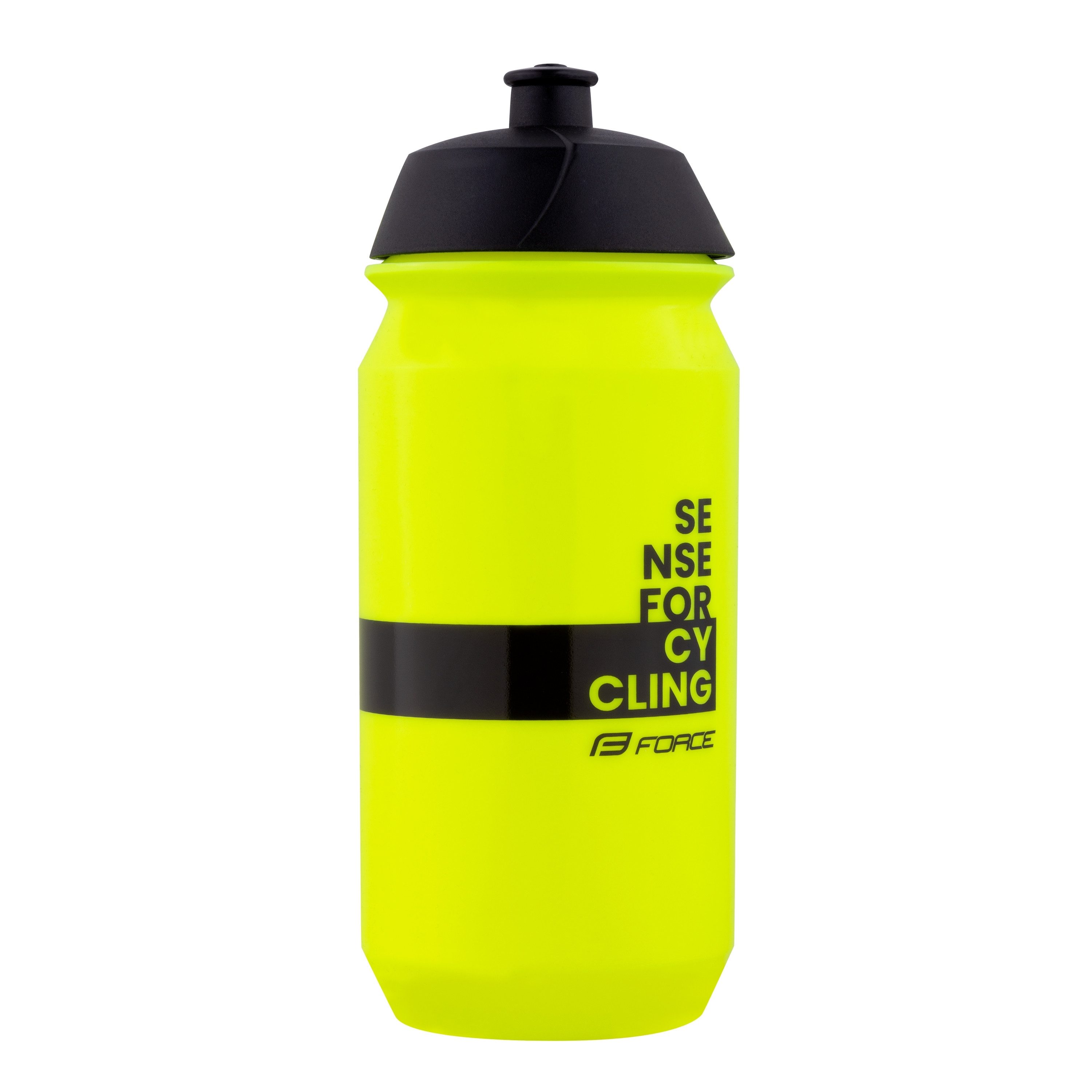 FORCE Trinkflasche Force Flasche Fine 0.5 l Gelb