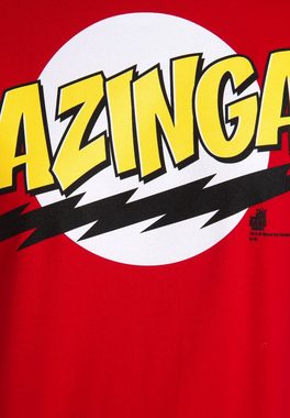 LOGOSHIRT T-Shirt Bazinga mit lizenziertem Frontprint