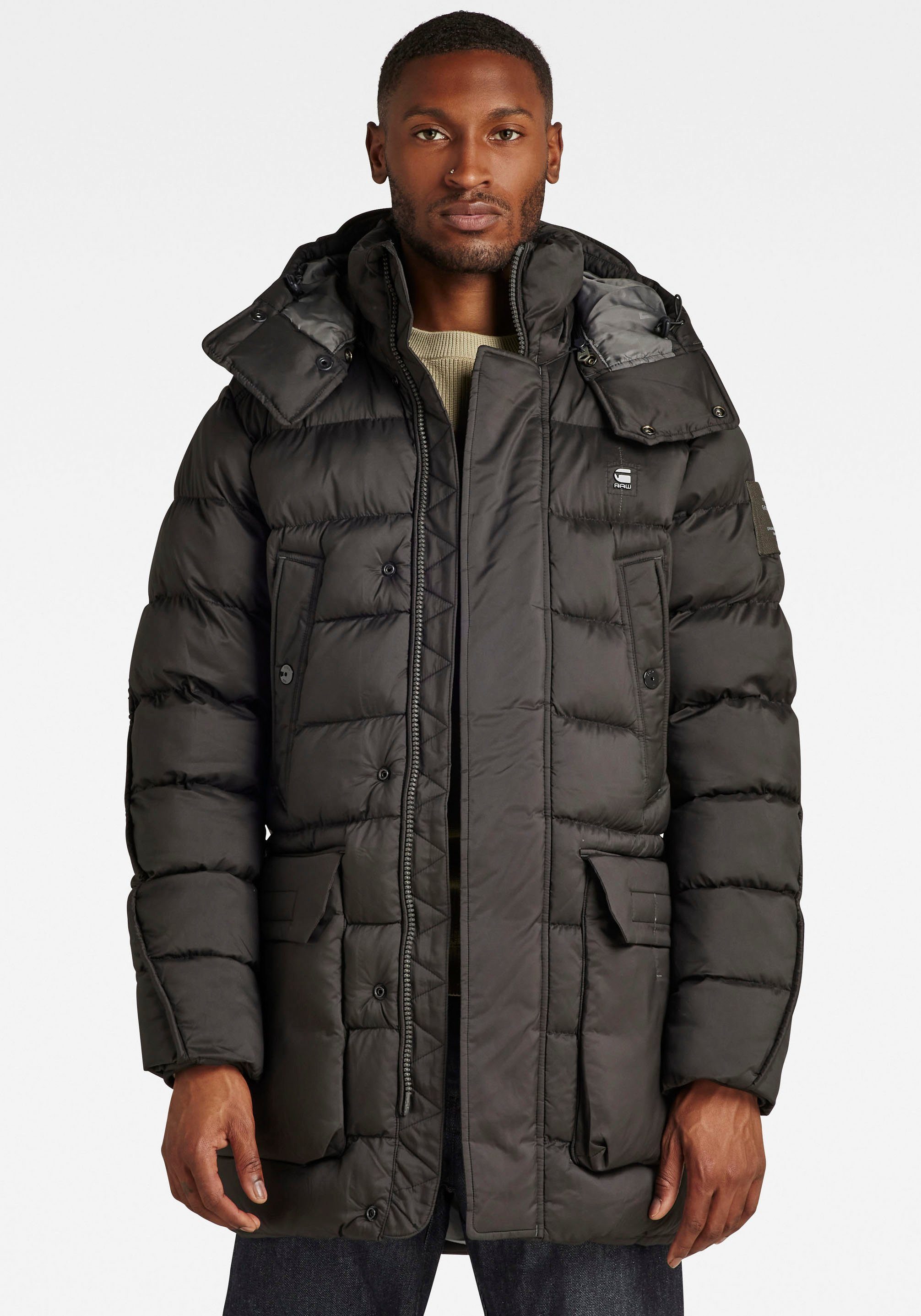 G-Star RAW Winterjacke Whistler Pdd Hdd Park dk black