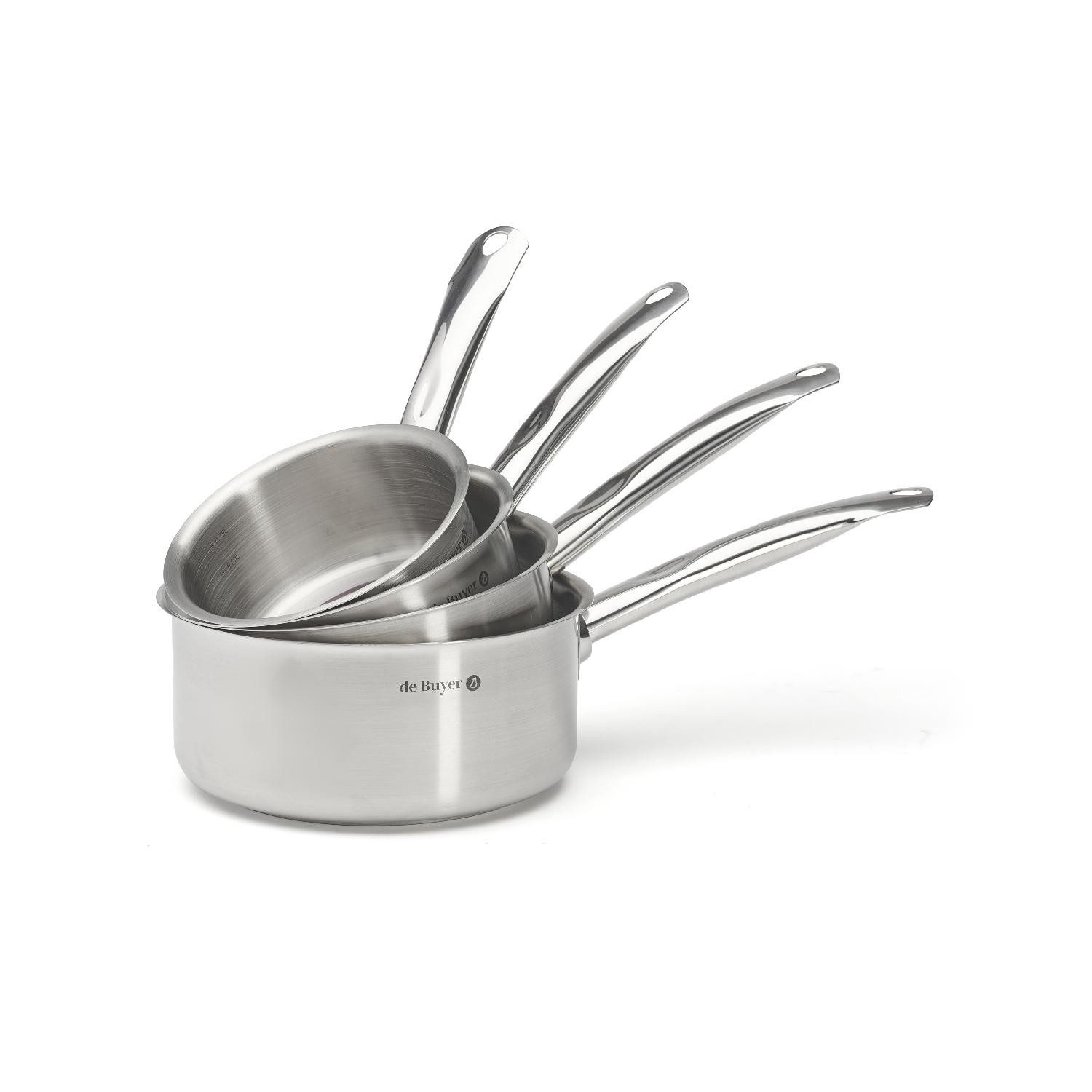 de Buyer Topf-Set De Buyer 4 STIELKASSEROLLEN 14-16-18-20 CM PRIM APPETY