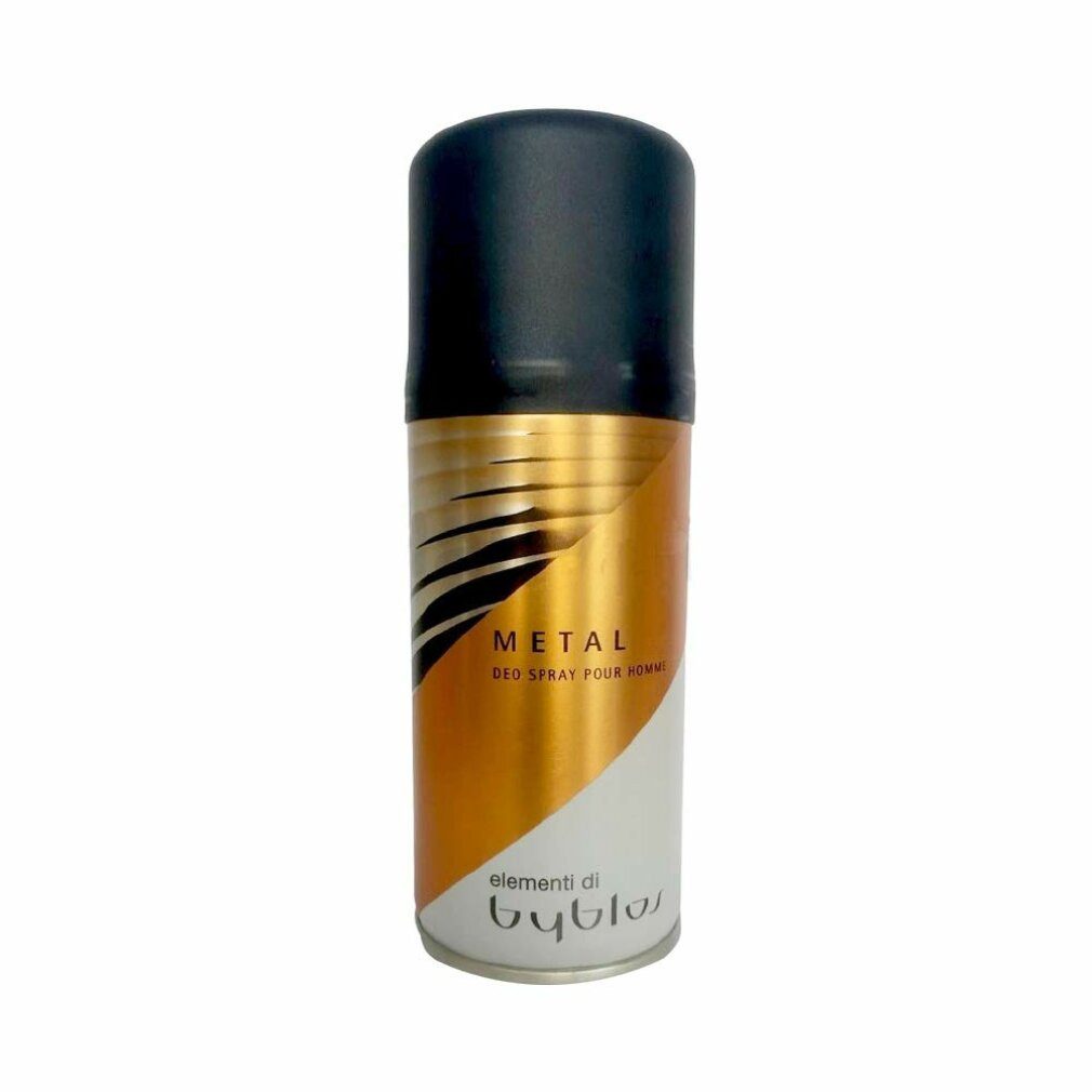 Byblos Deo-Spray Metall Anti-Transpirant Deodorant Spray für Männer 150 ml