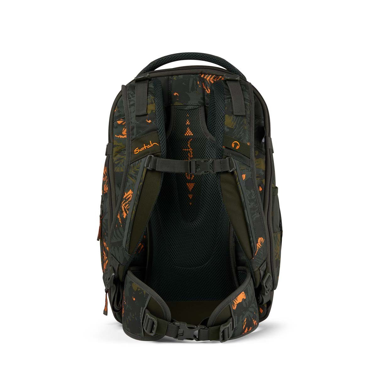 Jurassic Reflektormaterial Satch Jungle Match, Schulrucksack 00179-90216-10 rundherum