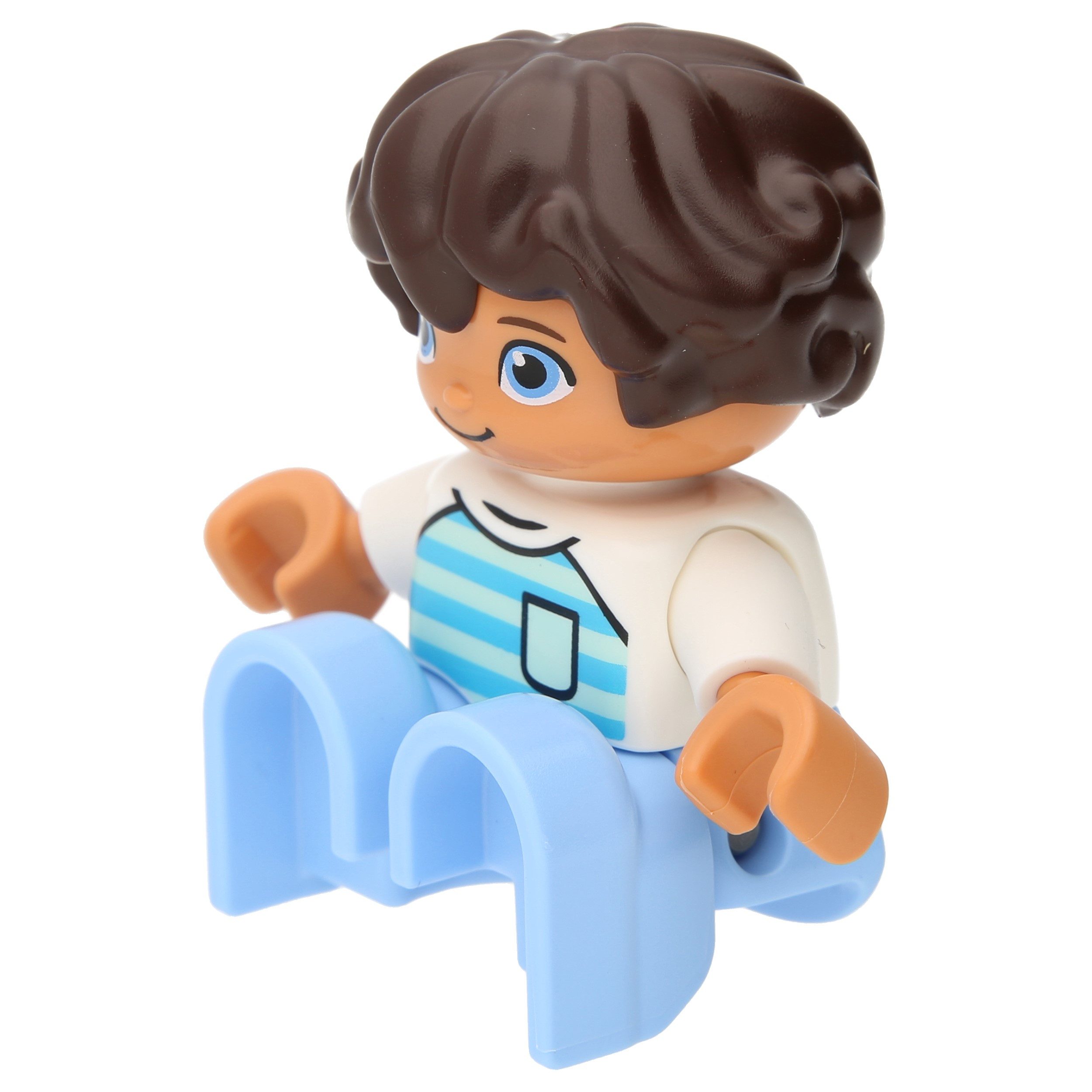 LEGO® Duplo: Junge mit blauer Hose und weißem Oberteil Spielbausteine