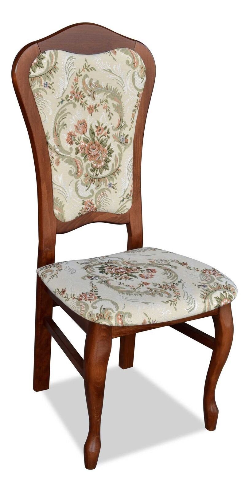 Möbel (1 Design 1 St) Braun JVmoebel Holz Lehnstuhl Sessel Stuhl Luxus Holz Esszimmer Sitzer Stuhl