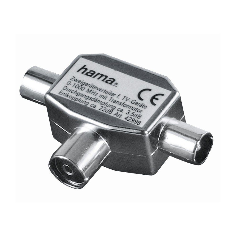 Hama Hama Antennenverteiler: 2x Koaxial, 4-1000 SAT-Kabel