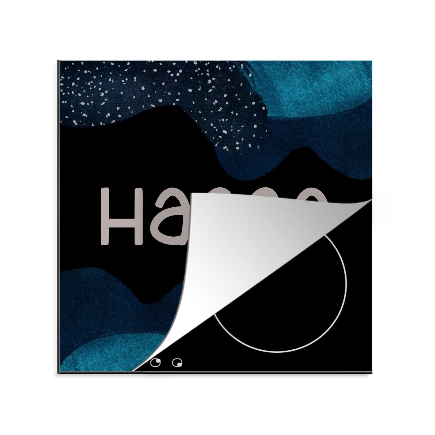 MuchoWow Herdblende-/Abdeckplatte Hanna - Pastell - Mädchen, Vinyl, (1 tlg), 78x78 cm, Ceranfeldabdeckung, Arbeitsplatte für küche | Herdabdeckplatten
