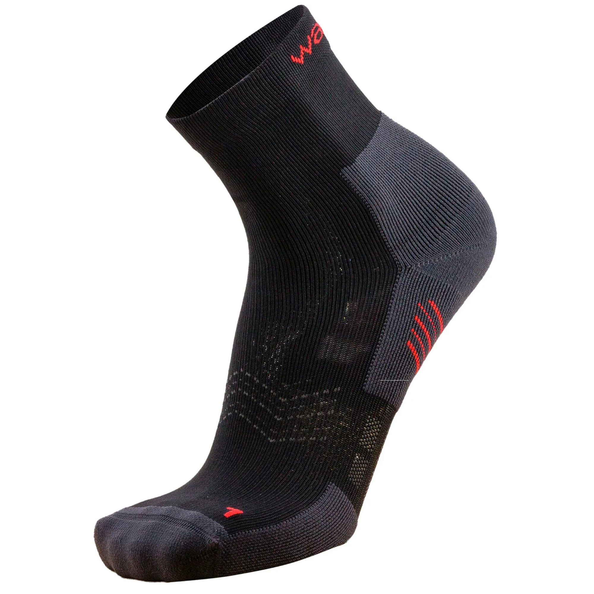 Sportsocken Trail Running mid GTR01 - Herren Trailrunning-Socken - schwarz