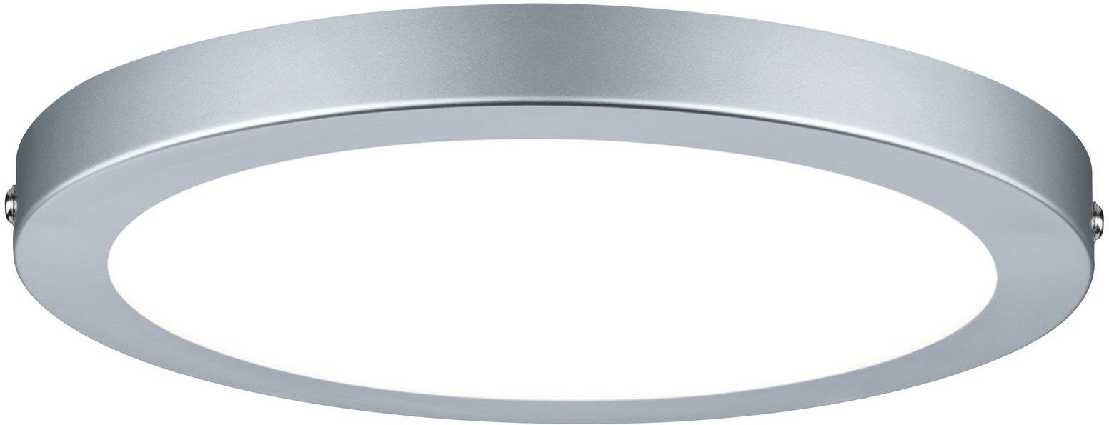 Paulmann LED Panel Atria rund 220mm 14W 4.000K Weiß matt, LED fest integriert, Neutralweiß, Atria rund 220mm 14W 4.000K Weiß matt
