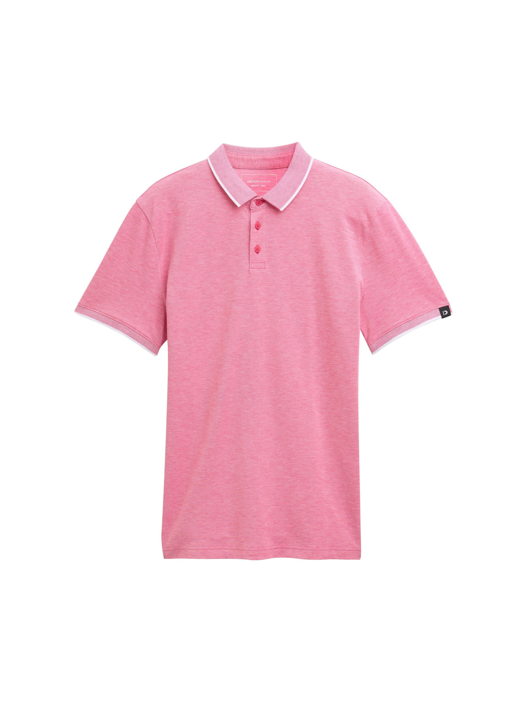 TOM TAILOR Poloshirt Piqué Poloshirt aus günstig online kaufen