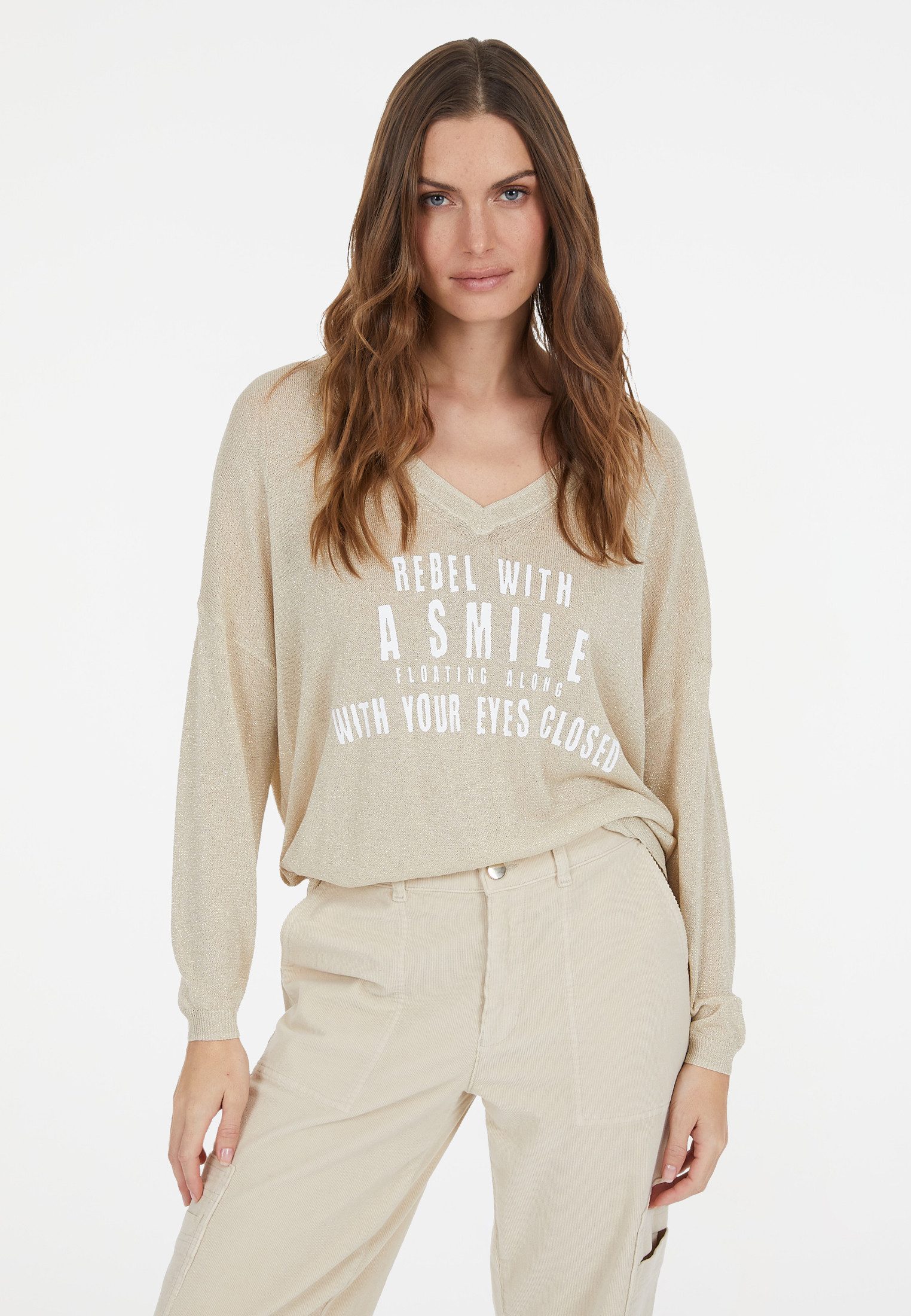 MARC AUREL V-Ausschnitt-Pullover günstig online kaufen