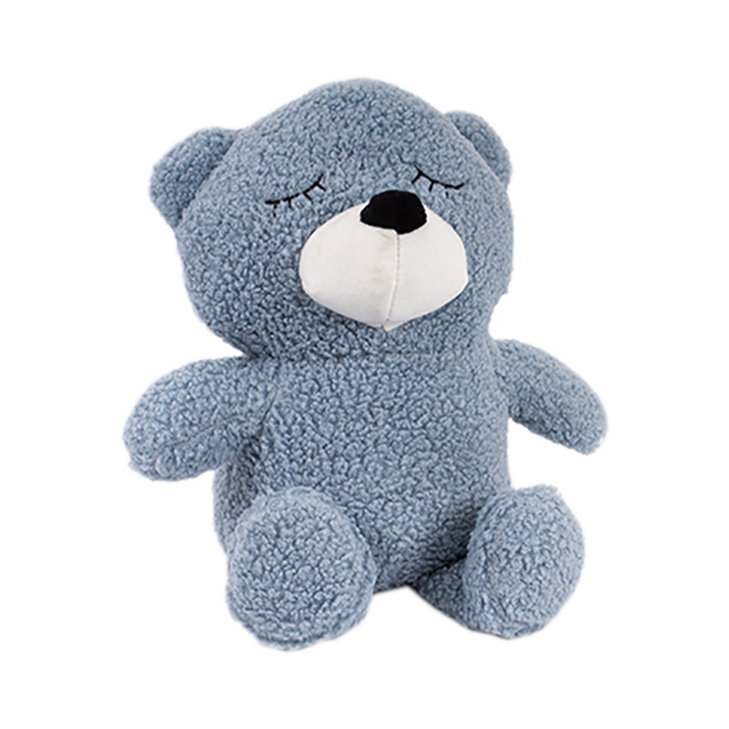 Mojawo Bodentürstopper XL Türstopper Türstopper Türbremse Teddy Blau H25cm