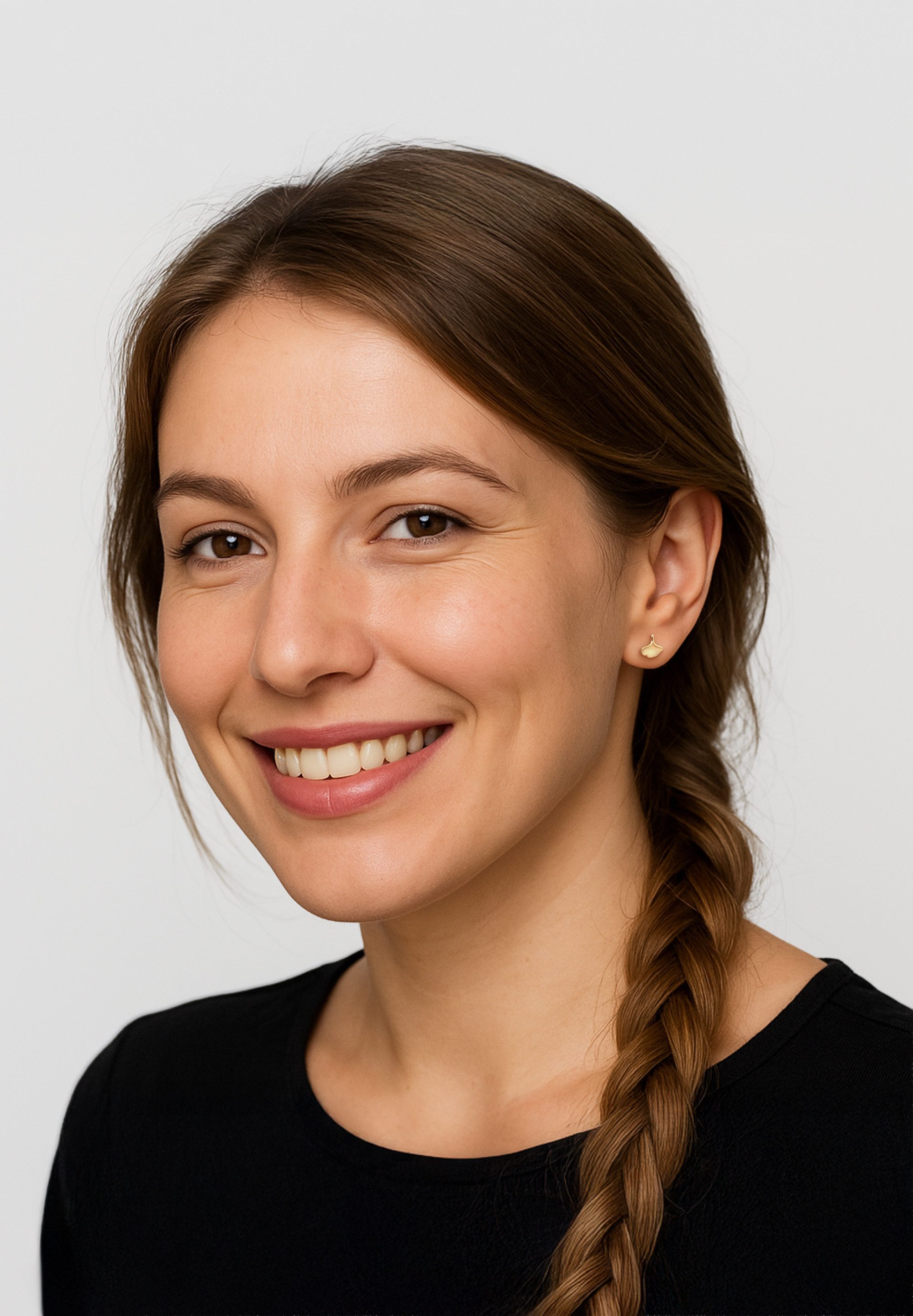 Sofia Milani Paar Ohrstecker Ginkgo Blatt, 925 Silber Damen Schmuck - E2376 günstig online kaufen