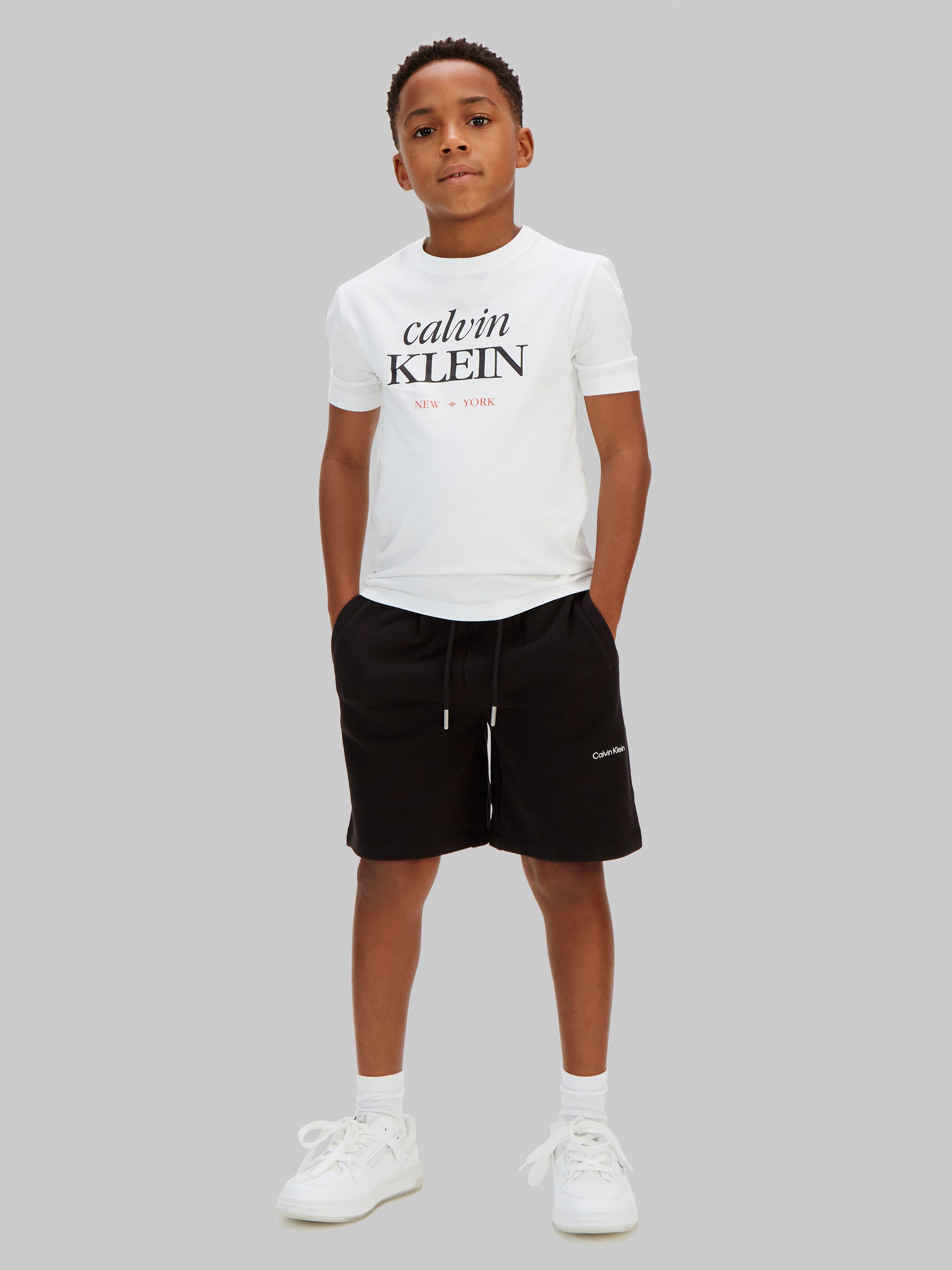 Calvin Klein Jeans Shorts LOGO SHORTS Regular fit für Kinder, mit Logoschriftzug