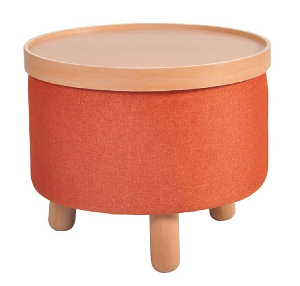 Glitzhome Rustikale Ottomane Aus Verzinktem Fass – 2er Set Mit Holzdeckel Als Sitzhocker & Aufbewahrung