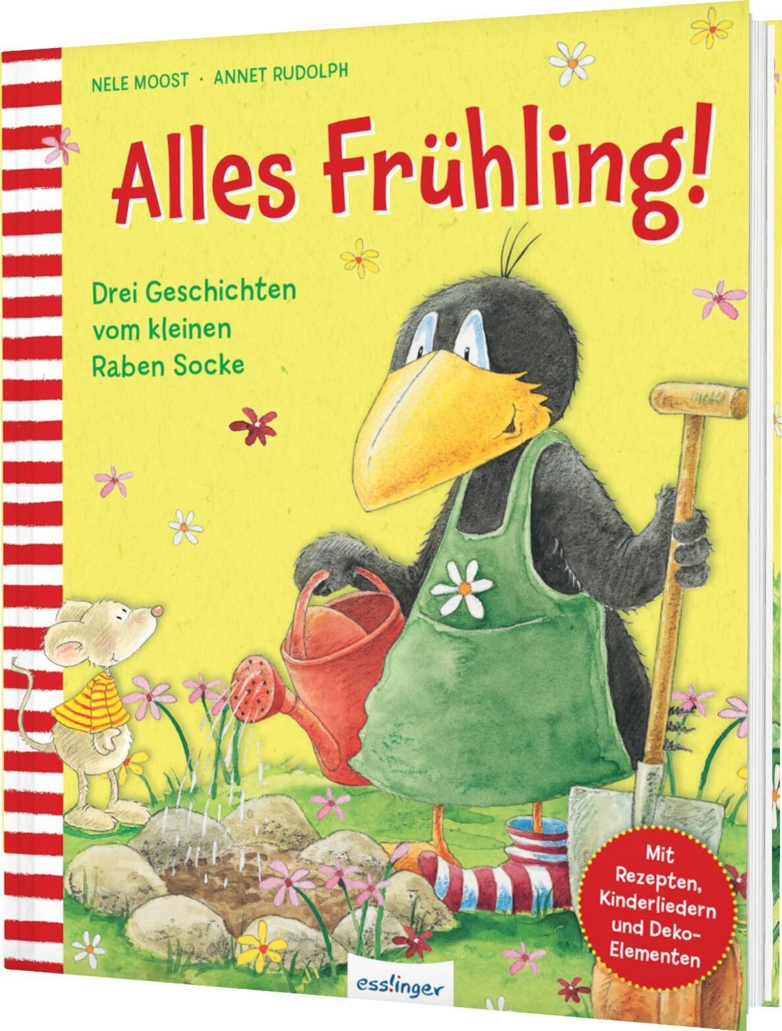 Kinderbuch Der kleine Rabe Socke: Alles Frühling! Drei Geschichten vom kleinen Ra Nele Moost