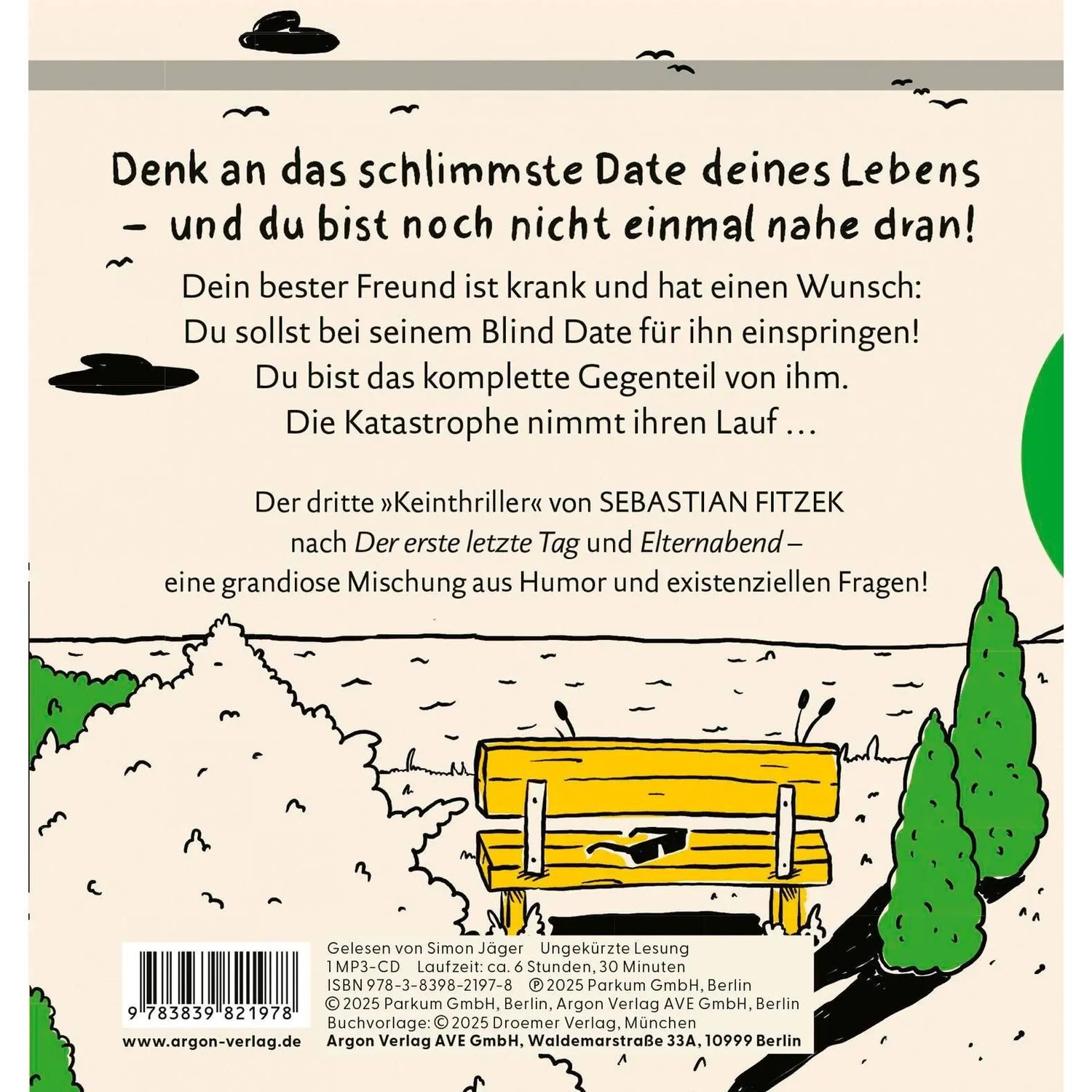 Argon Verlag Hörspiel Horror-Date