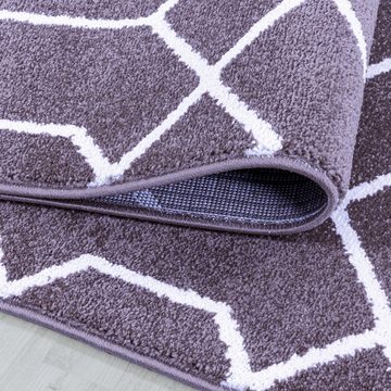 Teppich Teppich für den Flur oder Küche Geometrisches Design, Stilvoll Günstig, Läufer, Höhe: 10 mm