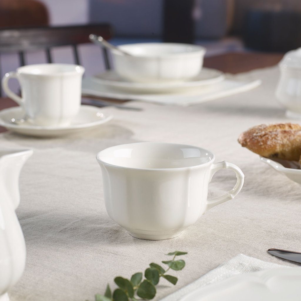 Villeroy & Boch Tasse Manoir Teetasse, 1-tlg., Porzellan, Premium Porcelain, mikrow.- & spülm.sicher, Made in Germany