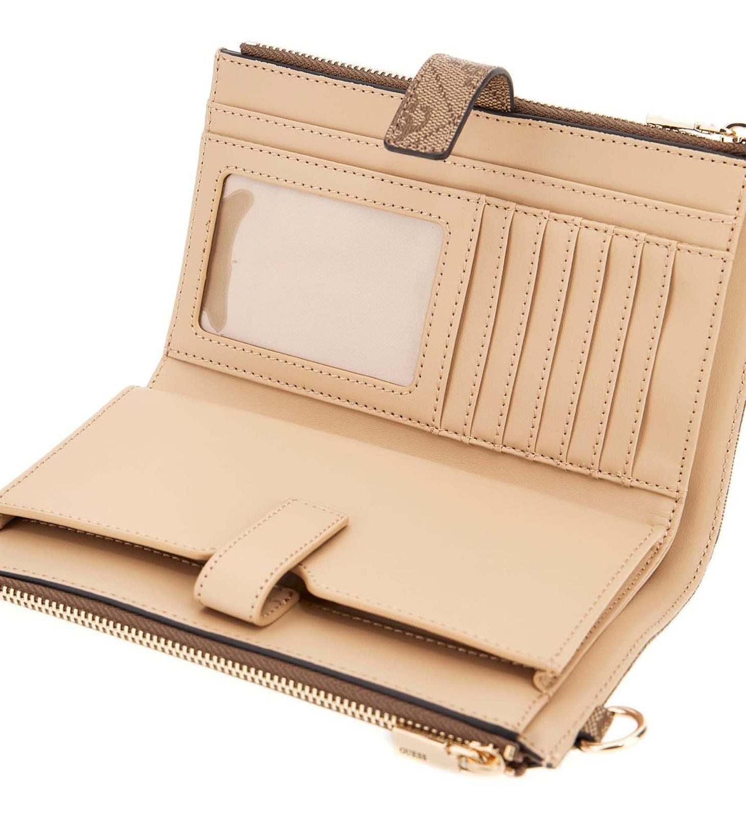 Guess Geldbörse SLG Double Zip Organizer günstig online kaufen