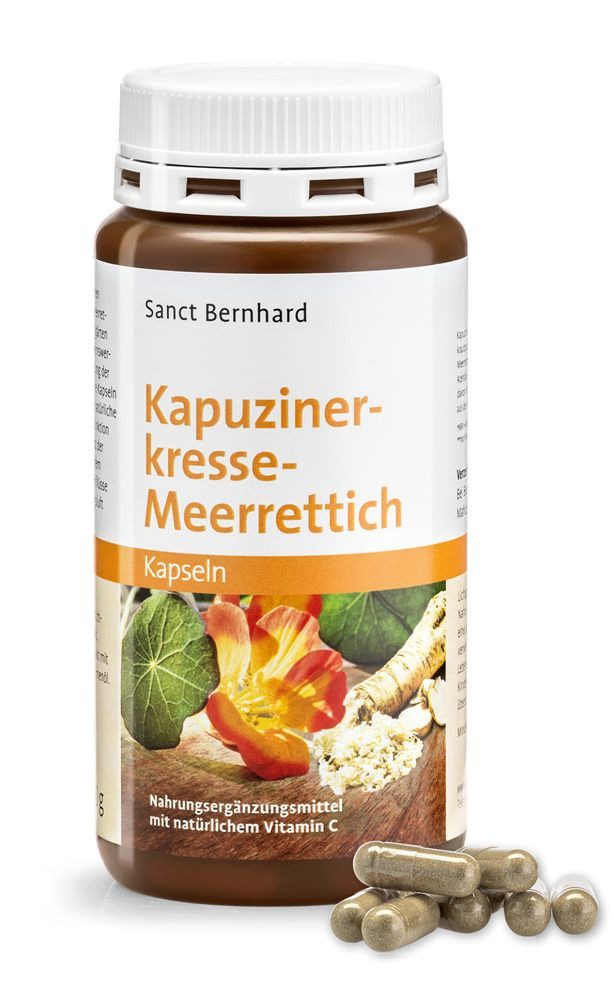 Sanct Bernhard Sanct Bernhard Kapuzinerkresse-Merreettich - 180 Kapseln Kapseln