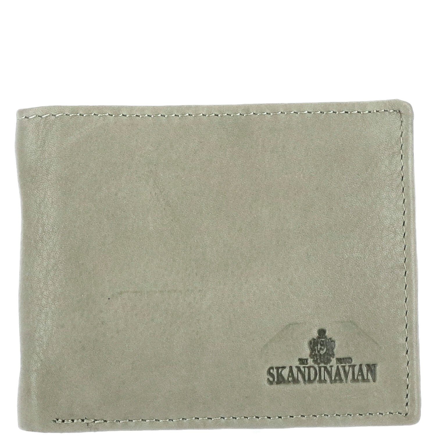 The Skandinavian Brand Geldbörse The Skandinavian Brand Leder Geldbörse Querformat - mint